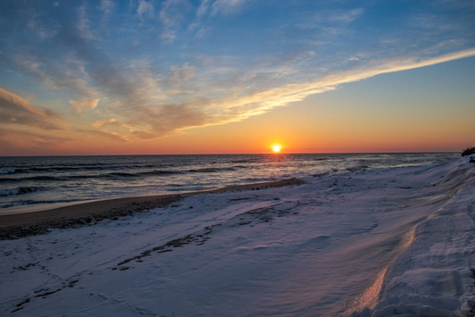 Cisco Winter Sunset
